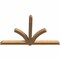 Ekena Millwork Redmond Timber Gable Bracket, Western Red Cedar, 108"W x 68"H x 5 1/2"D x 5 1/2"F, 15/12 Pitch GBW108X68X0606RED00SWR - alternate 4